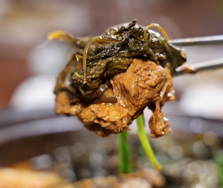 동네한바퀴 산나물소갈비찜 맛집 용인 행복한마당 식당 위치 정보