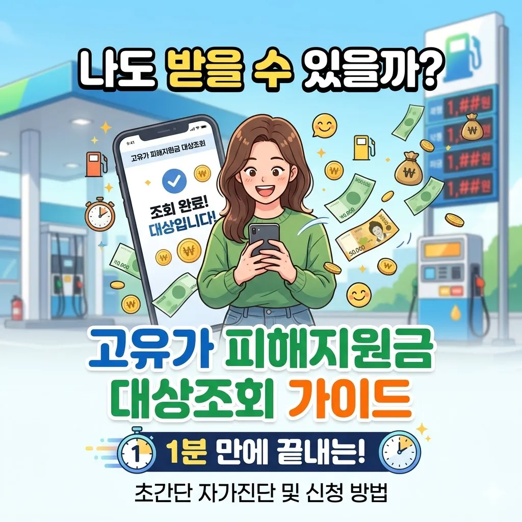 고유가 피해지원금 대상조회