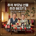 추석 부모님 선물 추천 BEST 5 센스 있는 추석 부모님 선물 추천 리스트와 가격대별 완벽 비교