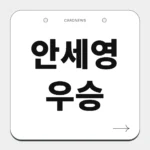 안세영 우승